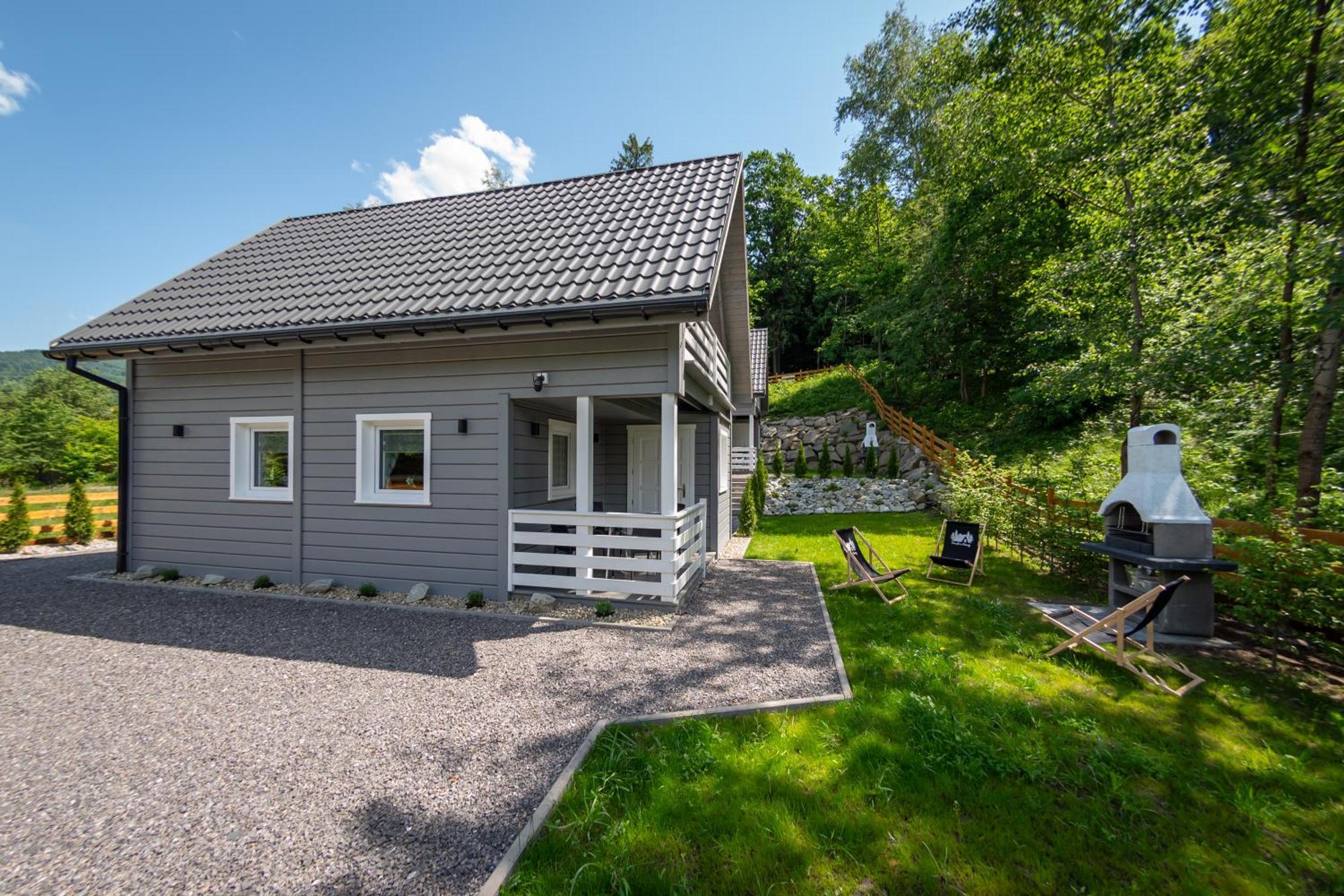 Domki U Sosny - Nowoczesne Domki Na Wylacznosc, Spokojna Okolica Blisko Lasu I Szlaku, 1,2 Km Od Centrum Brennej Brenna Exterior photo