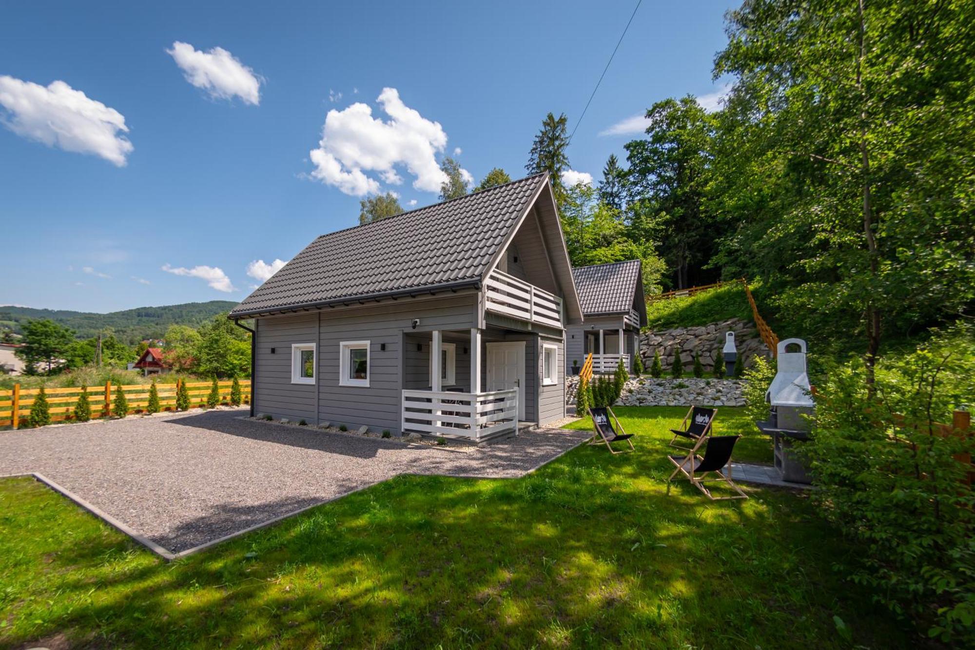 Domki U Sosny - Nowoczesne Domki Na Wylacznosc, Spokojna Okolica Blisko Lasu I Szlaku, 1,2 Km Od Centrum Brennej Brenna Exterior photo